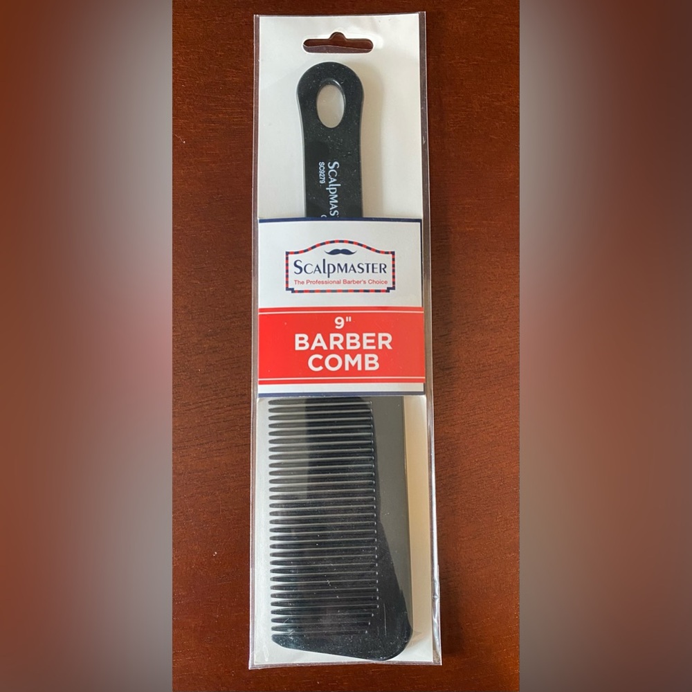 9 inch Black Barber Comb - Picture 2 of 5